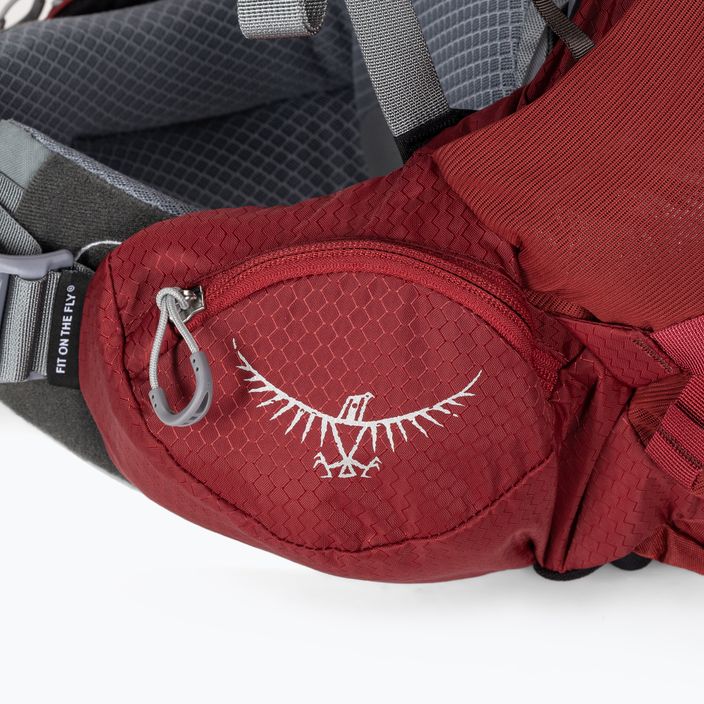 Women's trekking backpack Osprey Ariel 55 l red 10002887 5