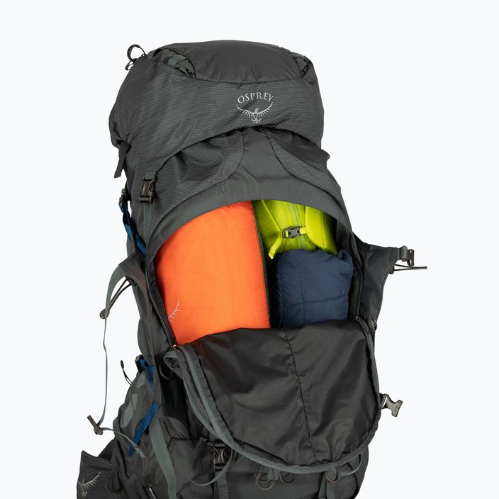 Men's trekking backpack Osprey Aether Plus 70 l eclipse green 13