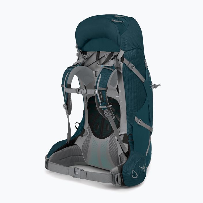 Women's trekking backpack Osprey Ariel Plus 60 l blue 10002966 6