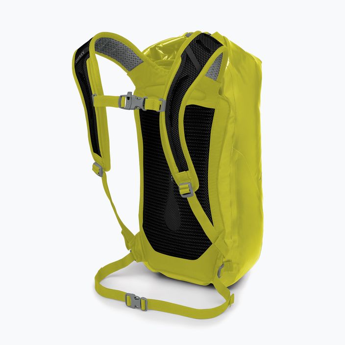 Osprey Transporter Roll Top WP 25 l city backpack yellow 3