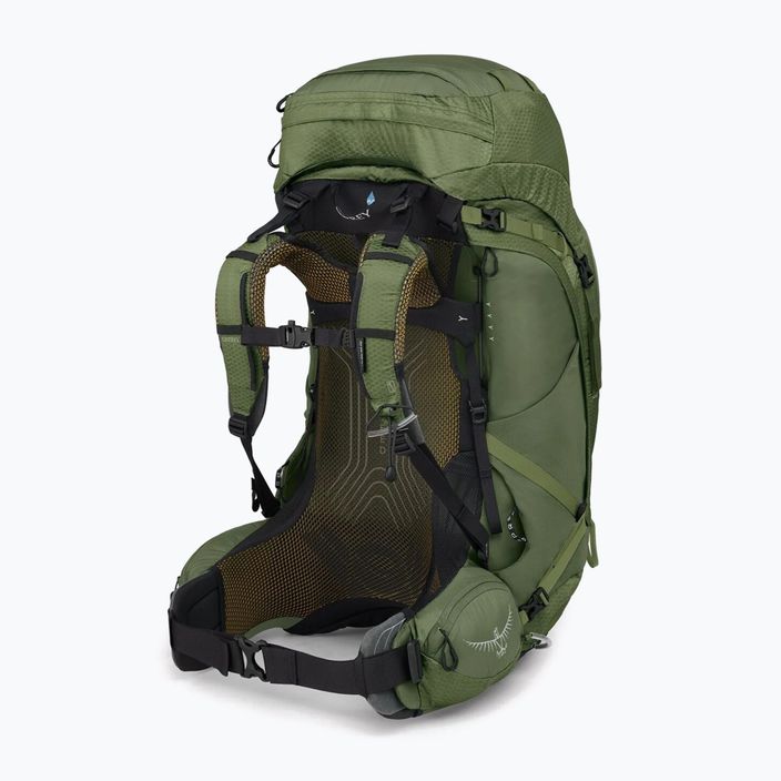 Men's trekking backpack Osprey Atmos AG 65 l mythical green 2