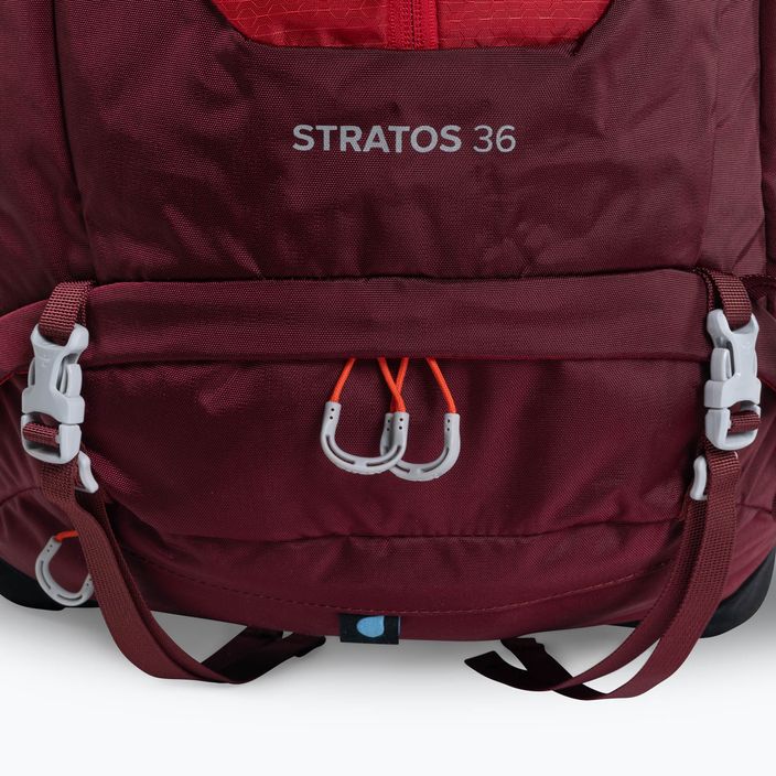 Osprey Stratos 36 l hiking backpack red 10004043 6