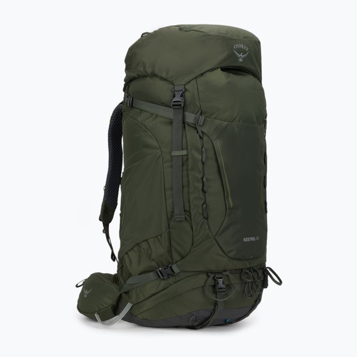 Men's trekking backpack Osprey Kestrel 68 l green 10004752 2