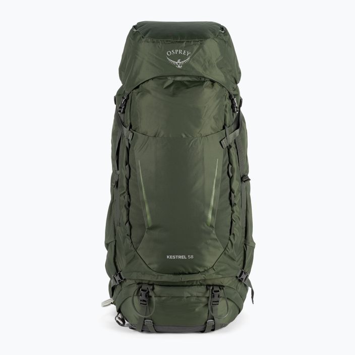 Men's trekking backpack Osprey Kestrel 58 l green 10004757