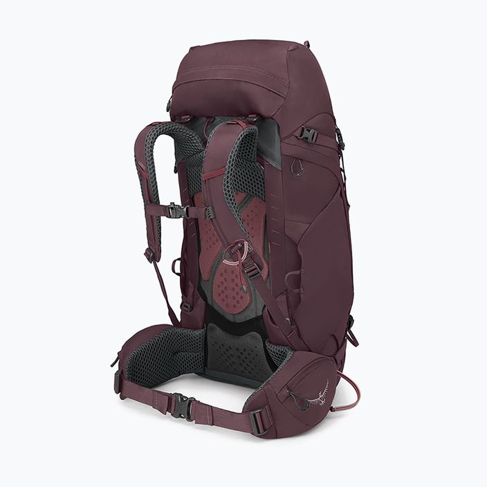 Women's trekking backpack Osprey Kyte 48 elderberry purple 8