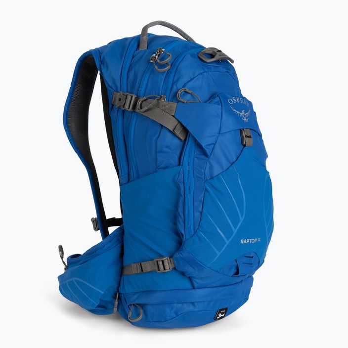 Men's cycling backpack Osprey Raptor 14 l blue 10005044 2