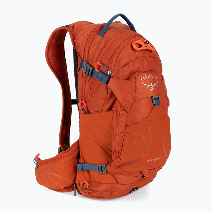 Men's cycling backpack Osprey Raptor 14 l orange 10005045 2