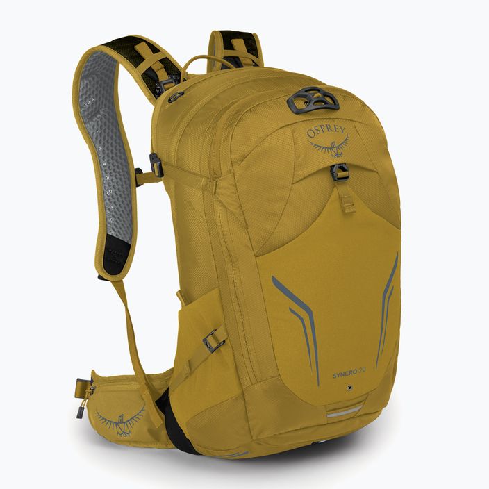 Men's bicycle backpack Osprey Syncro 20 l primavera yellow 2