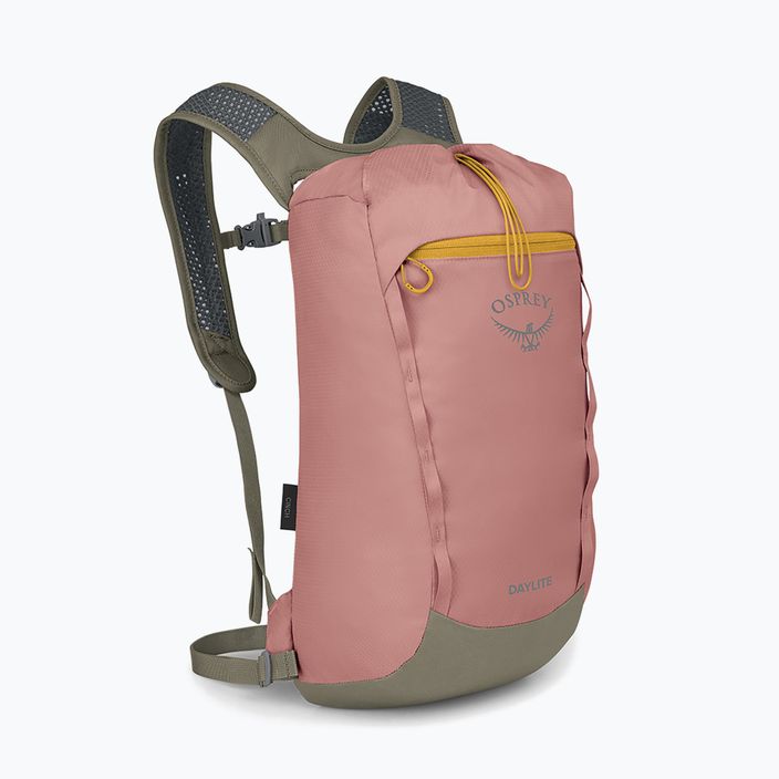 Osprey Daylite Cinch 15 ash blue pink/earl grey trekking backpack 6