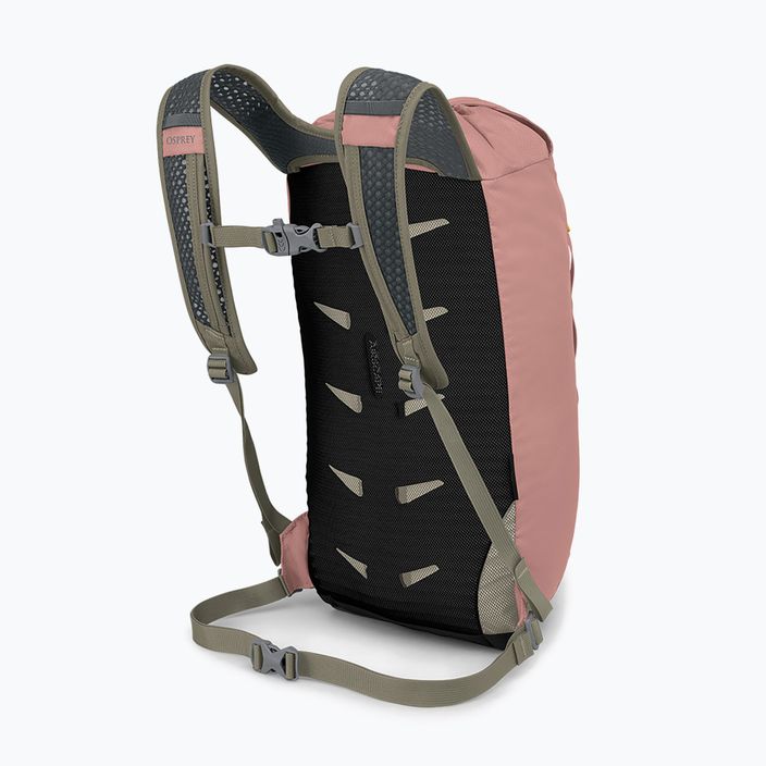 Osprey Daylite Cinch 15 ash blue pink/earl grey trekking backpack 7