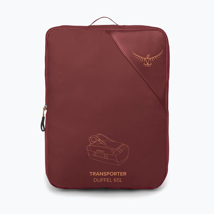 Osprey Transporter travel bag 65 l red mountain