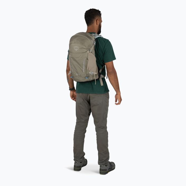 Osprey Hikelite 26 l hiking backpack tan concrete 6