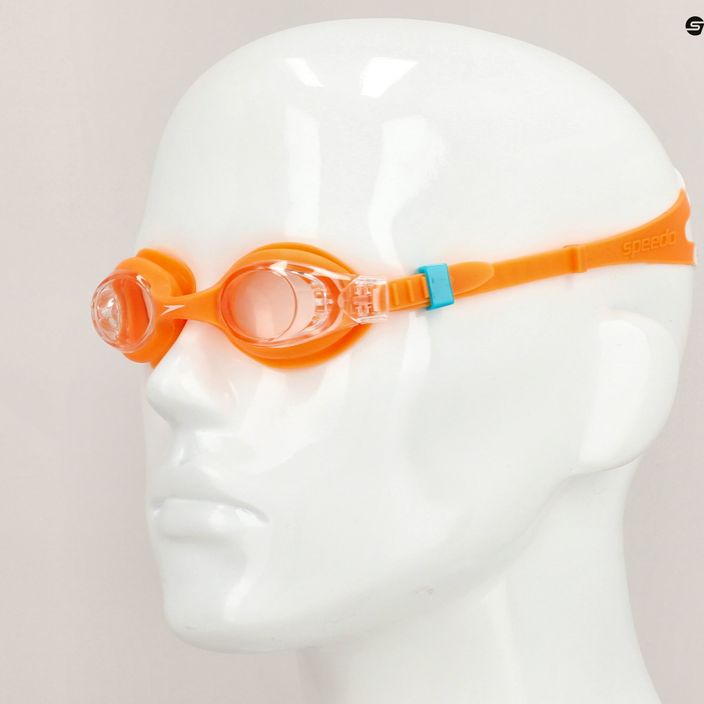 Speedo Skoogle Infant orange children's swimming goggles 6