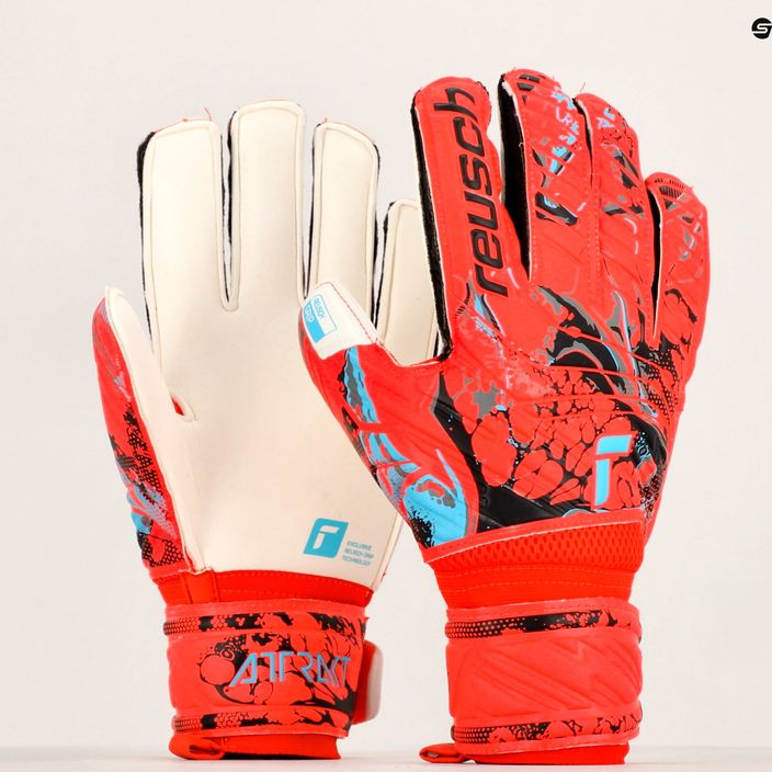 Reusch Attrakt Grip goalkeeper gloves red 5370815-3334 5