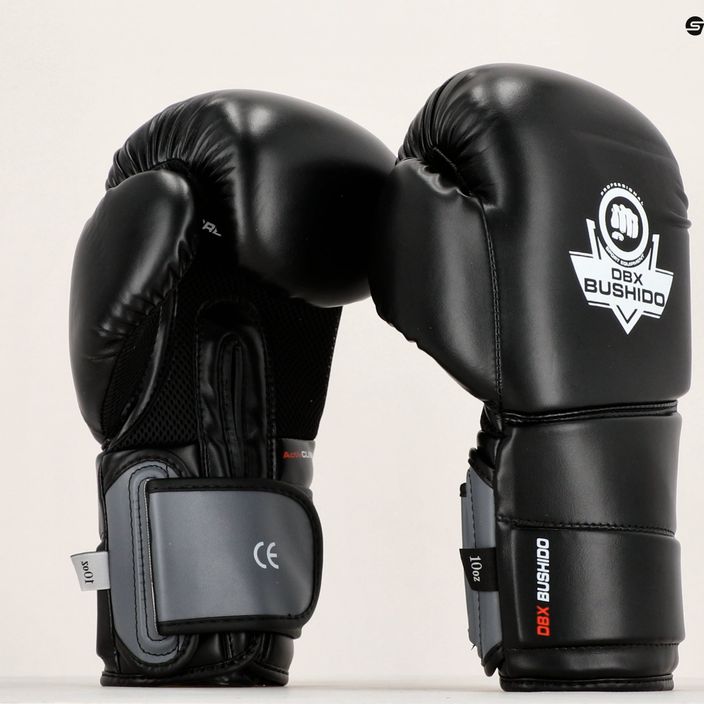DBX BUSHIDO B-2v9 black boxing gloves 13
