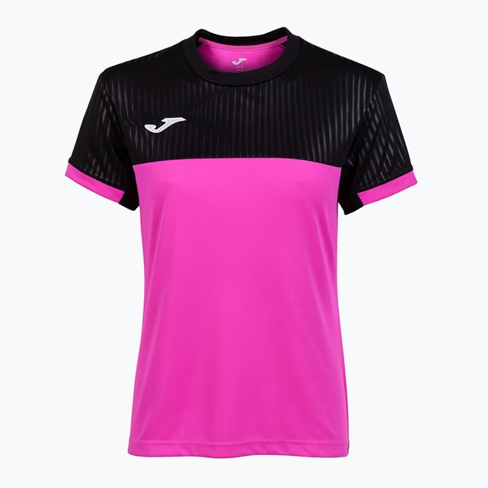 Joma Montreal SS fluor pink/black T-shirt 4