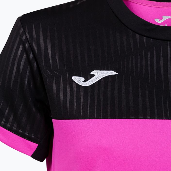 Joma Montreal SS fluor pink/black T-shirt 8