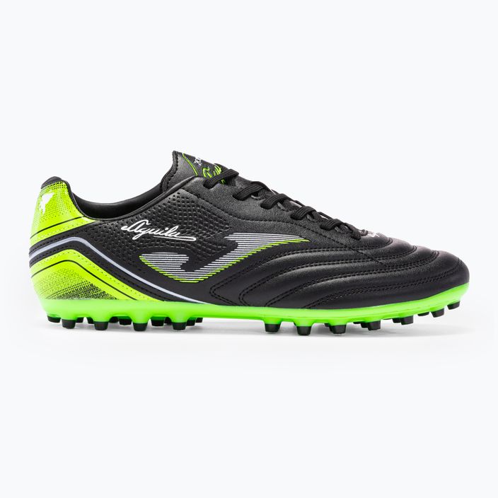 Joma Aguila 2231 AG negro/verde fluor men's football boots 7