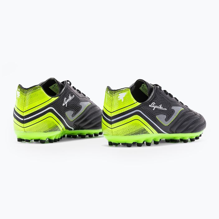 Joma Aguila 2231 AG negro/verde fluor men's football boots 9