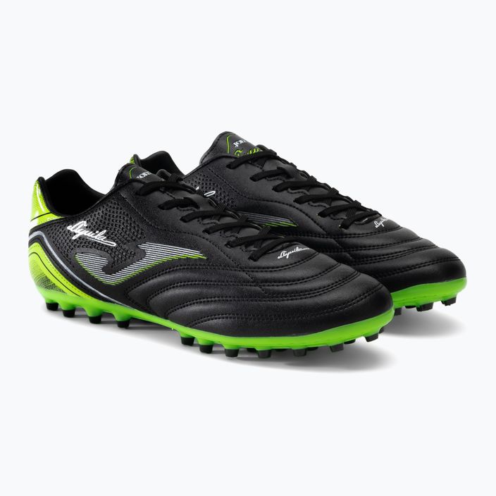 Joma Aguila 2231 AG negro/verde fluor men's football boots 4