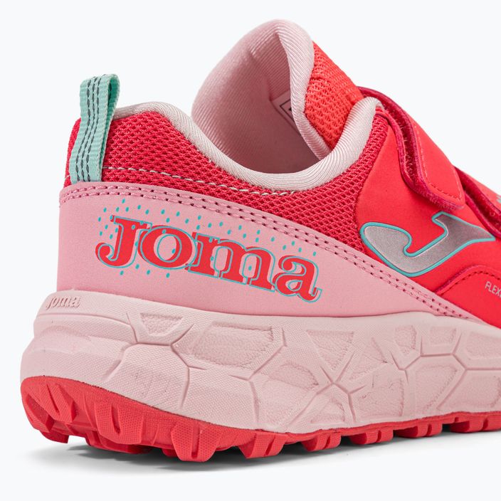 Joma J.Adventure 2210 orange-pink children's running shoes JADVW2210V 9