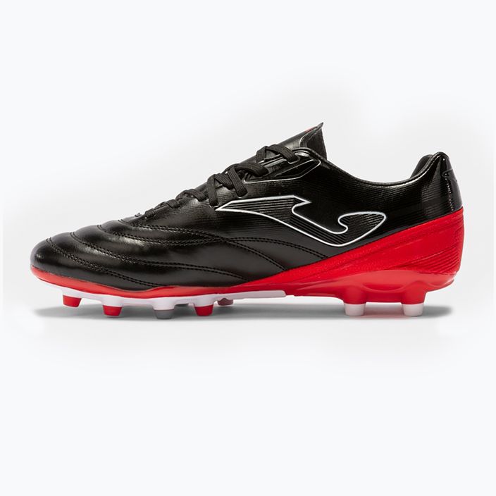 Men's Joma Numero-10 FG football boots black/red 13