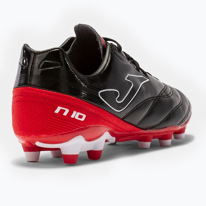Men's Joma Numero-10 FG football boots black/red 14