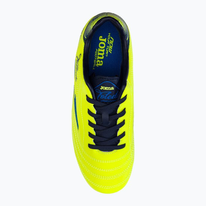Children's football boots Joma Toledo HG lemon fluor 6
