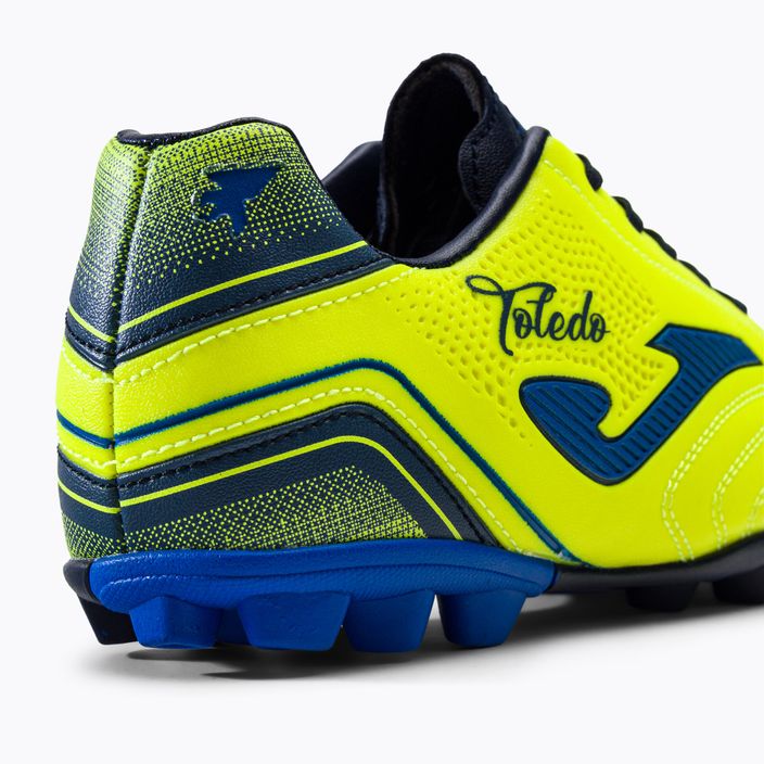Children's football boots Joma Toledo HG lemon fluor 7