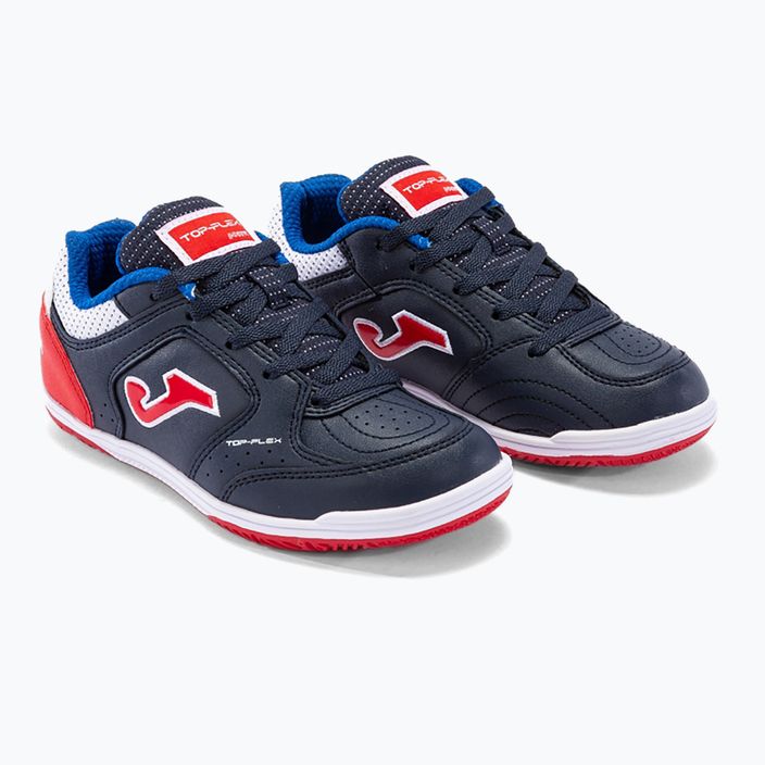 Children's football boots Joma Top Flex IN navy/red 10