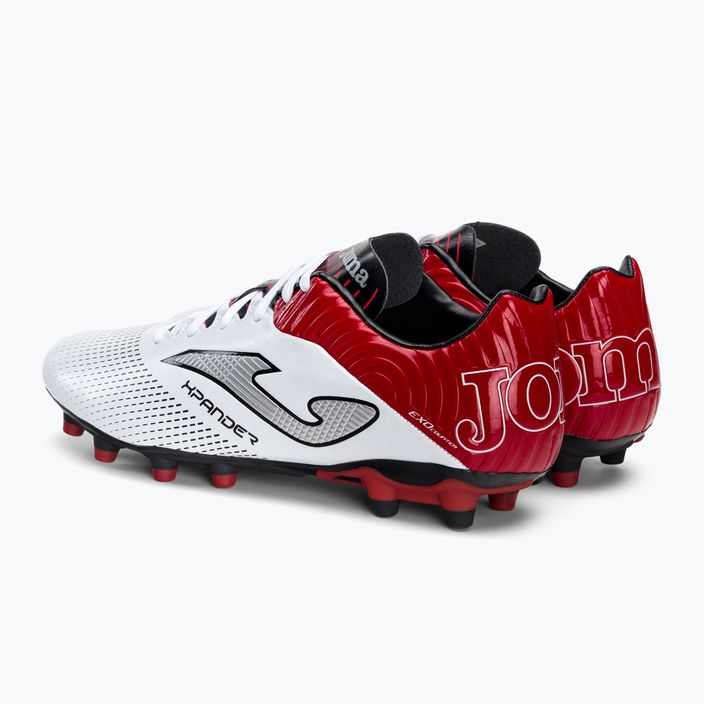 Men's football boots Joma Xpander FG white 3