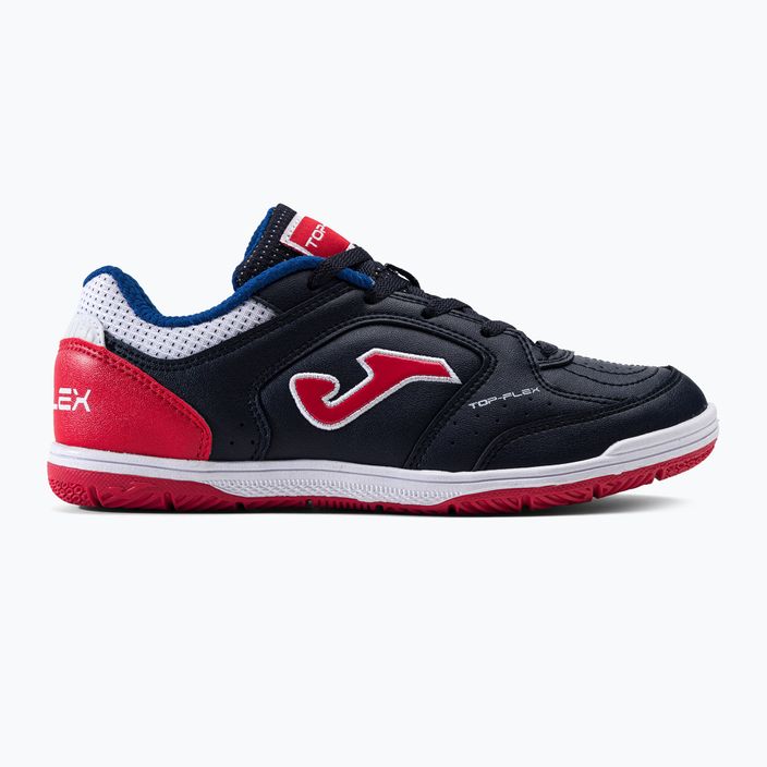 Children's football boots Joma Top Flex IN navy/red 2