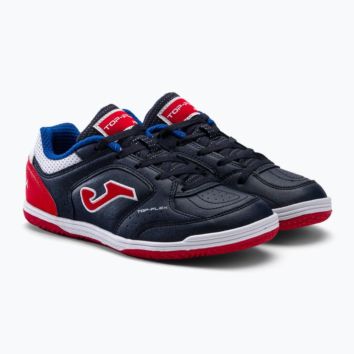 Children's football boots Joma Top Flex IN navy/red 3