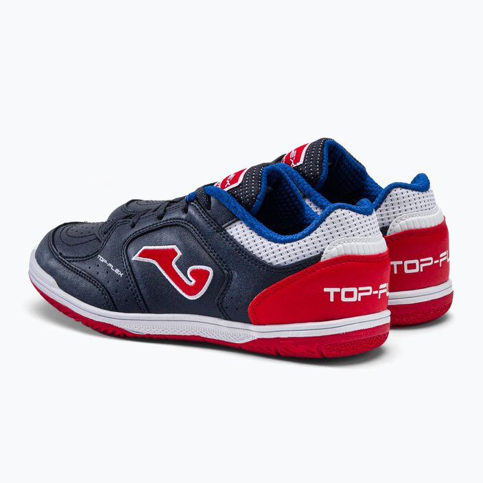Children's football boots Joma Top Flex IN navy/red 5