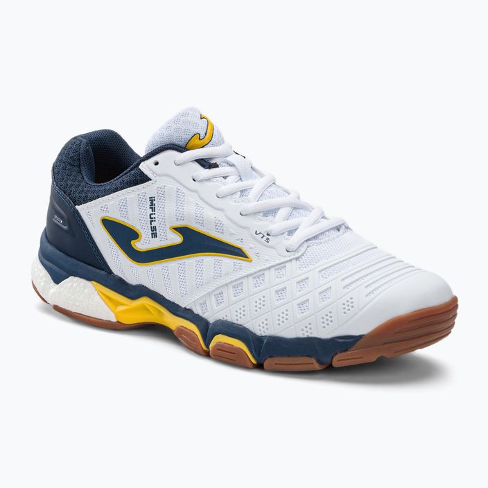 Men's volleyball shoes Joma V.Impulse 2202 white and navy blue VIMPUW2202