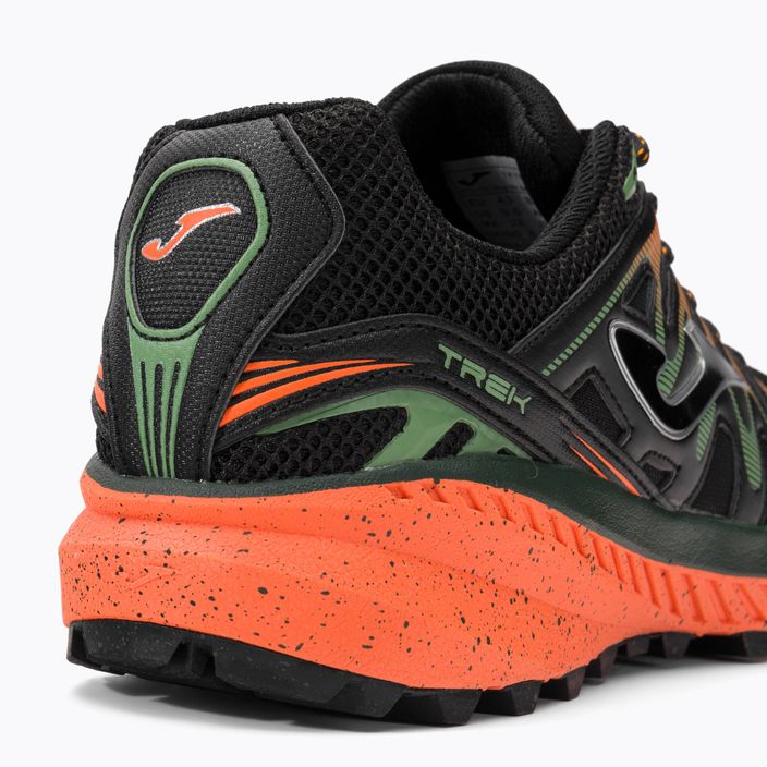 Joma Tk.Trek men's running shoes black and orange TKTREW2231H 8