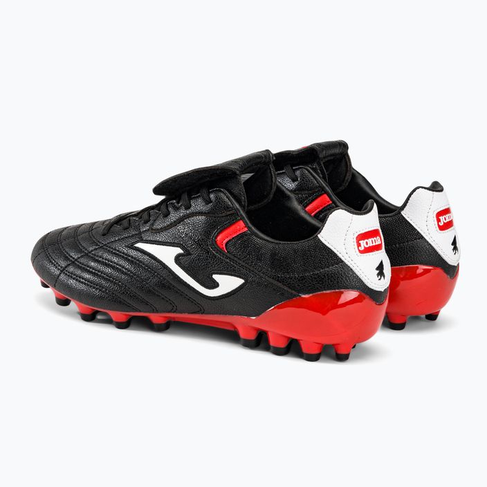 Men's Joma Aguila Cup AG black/red football boots 3