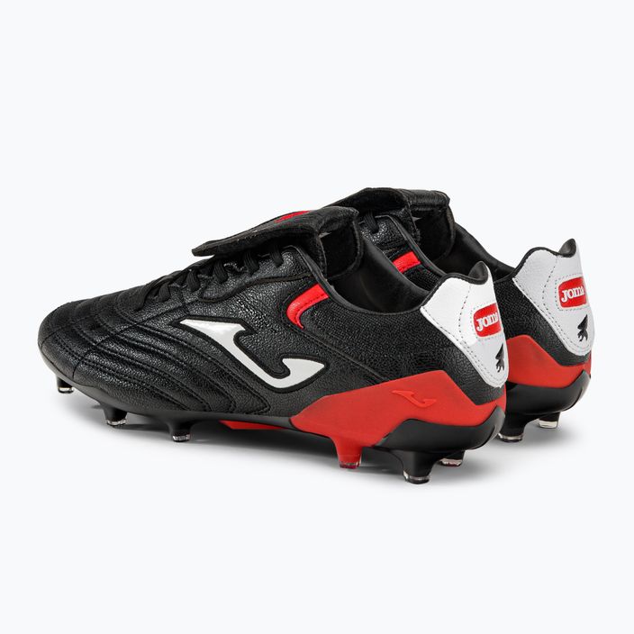 Men's Joma Aguila Cup FG football boots black/red 3