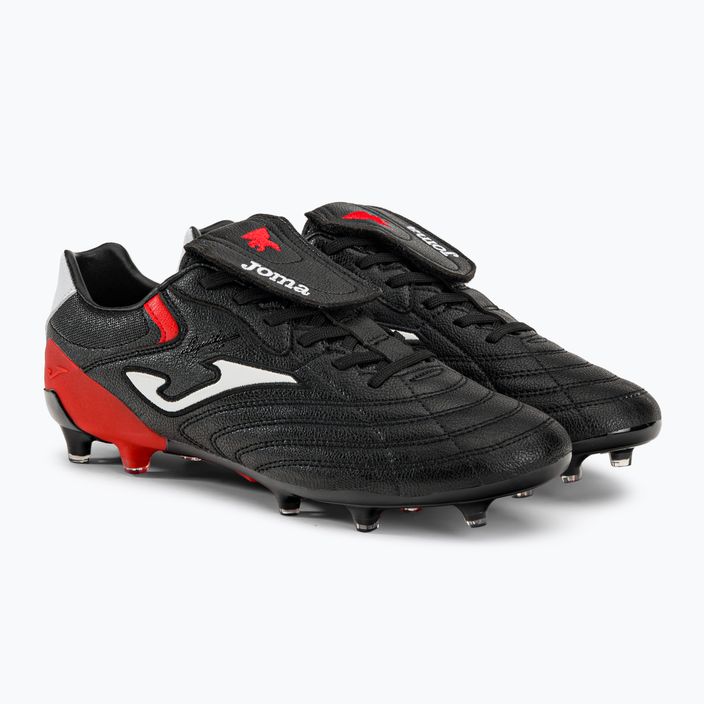 Men's Joma Aguila Cup FG football boots black/red 4