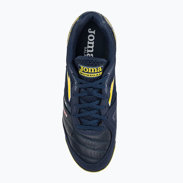 Men's football boots Joma Mundial IN navy/yellow 6