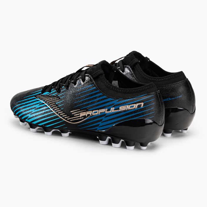 Joma Propulsion Cup AG men's football boots black/blue 3