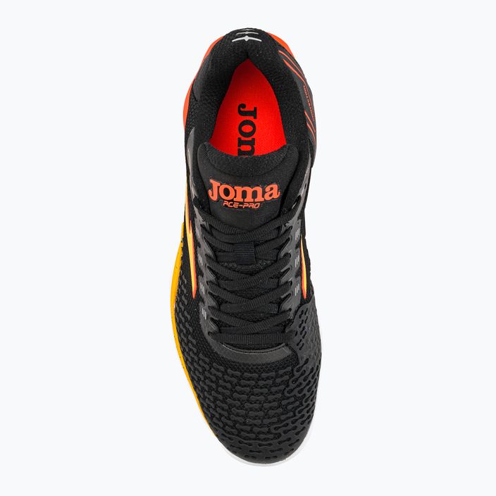 Joma T.Ace 2301 men's tennis shoes black and orange TACES2301T 6