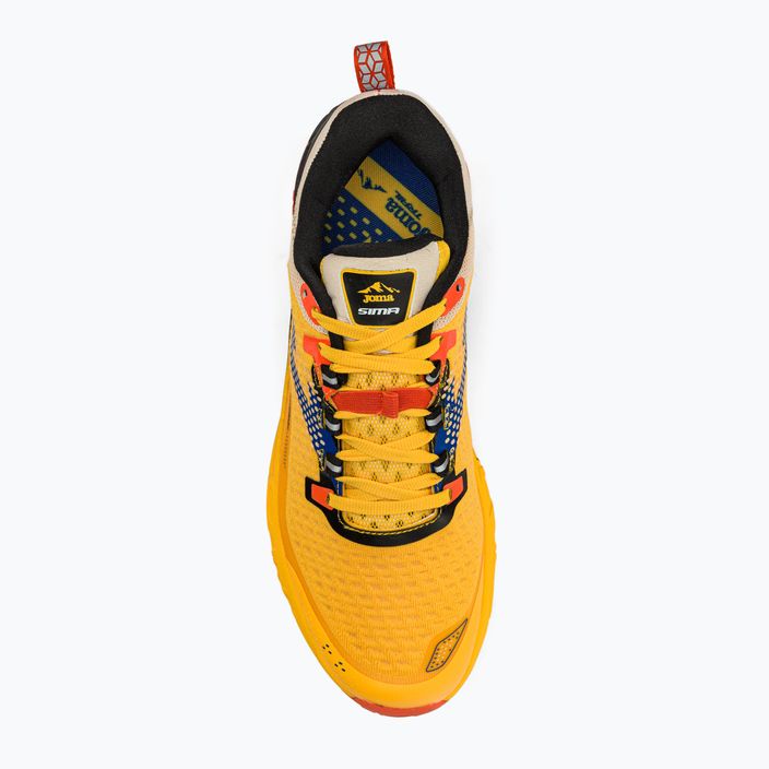 Joma men's running shoes Tk.Sima 2328 yellow and black TKSIMS2328 6
