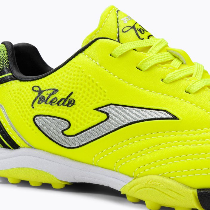 Joma Toledo TF children's football boots lemon fluor/black 10