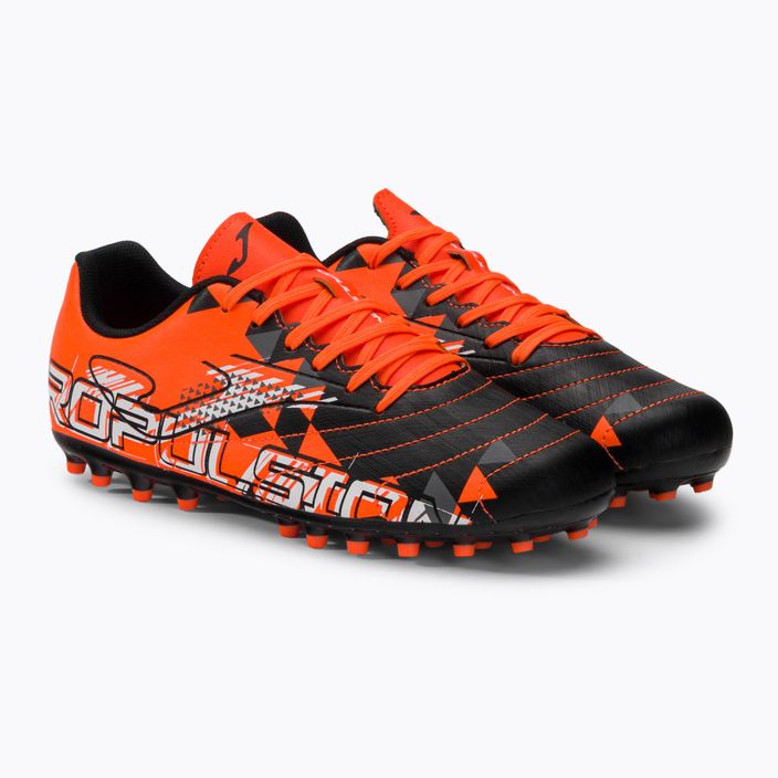 Men's Joma Propulsion AG orange/black football boots 4