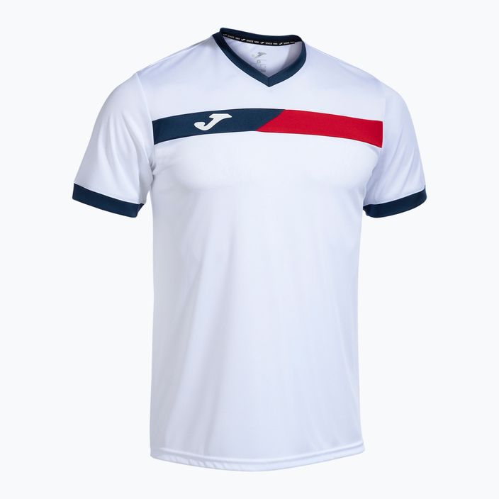Men's tennis shirt Joma Court white/red