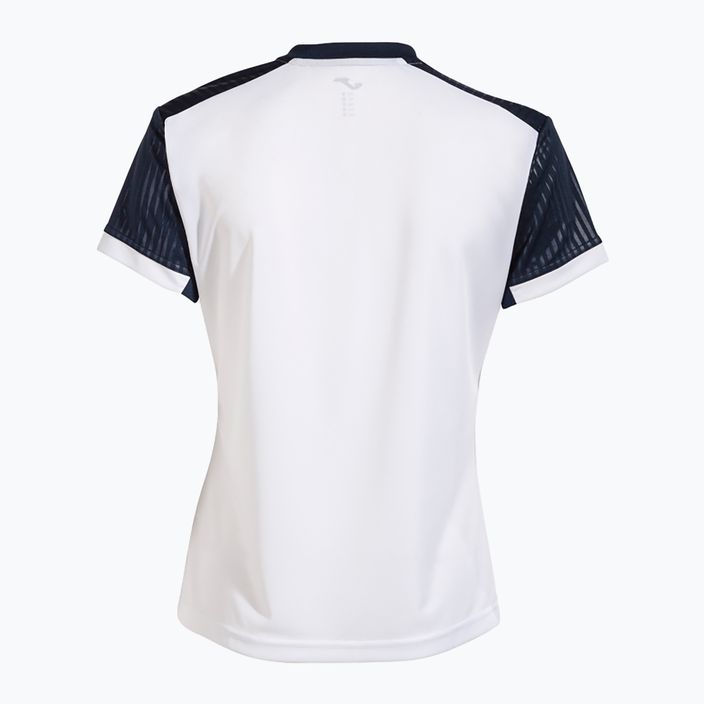 Joma Montreal tennis shirt white/navy 5