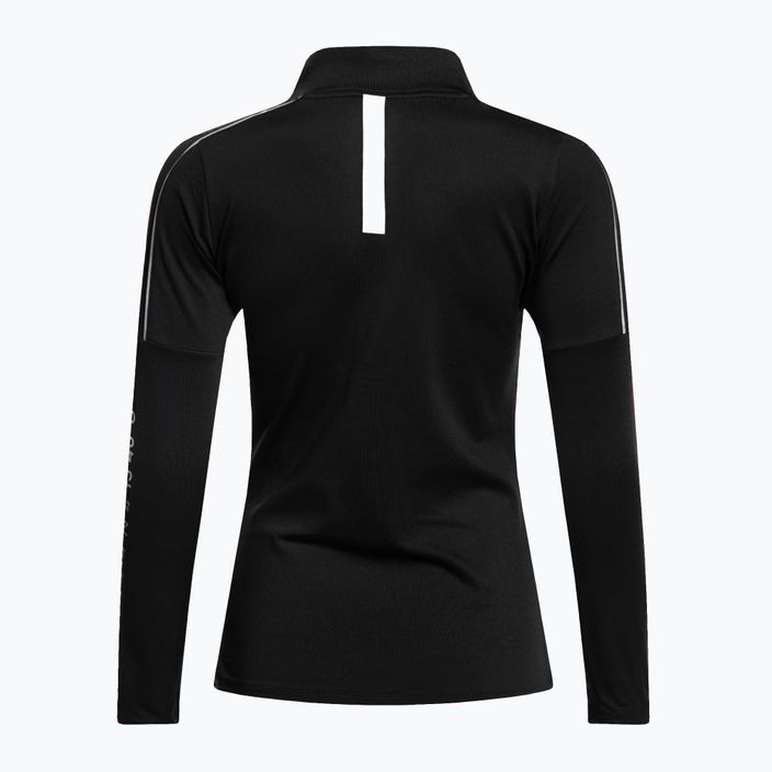 Women's Joma R-City Full Zip running sweatshirt black 901829.100 2