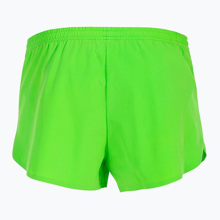 Joma Olimpia fluor green running shorts 3