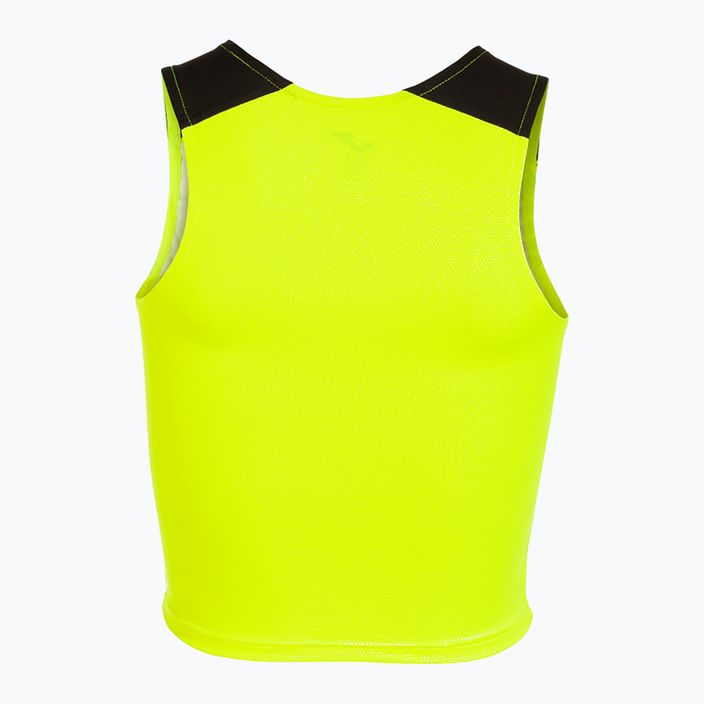Women's running top Joma Elite X fluor yellow/black 7